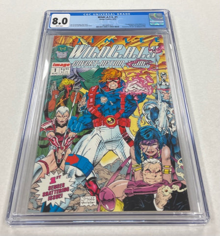 Wildcats Issue #1 Year 1992 CGC Graded 8.0 Comic