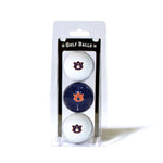 Auburn 3-Pack Golf Ball Clamshell