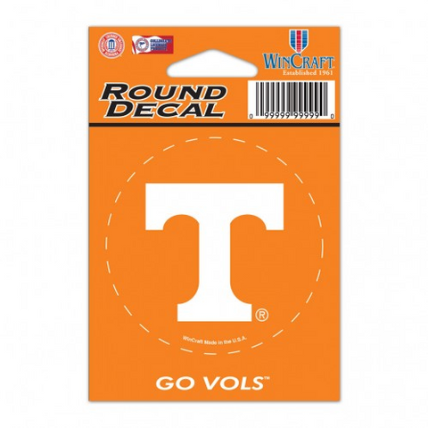 Tennessee Round Sticker 3"