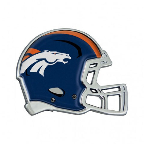 Broncos Auto Emblem Metal Helmet
