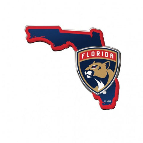 Panthers Auto Emblem Acrylic State NHL
