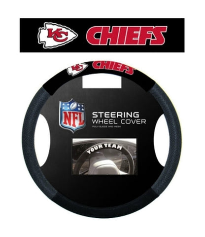 Chiefs Steering Wheel Cover Printed