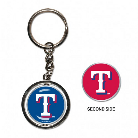 Rangers Keychain Spinner MLB