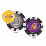 Lakers Golf Ball Marker w/ Poker Chip