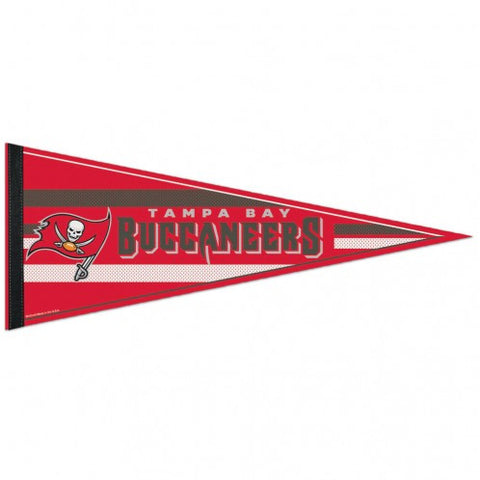 Buccaneers Triangle Pennant 12"x30"
