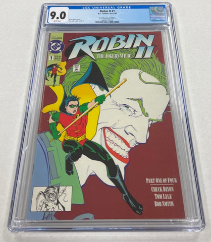 Robin II Issue #1 Year 1991 CGC Graded 9.0 Comic