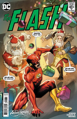 Flash Issue #4 December 2023 Santa Variant Edition Comic Book