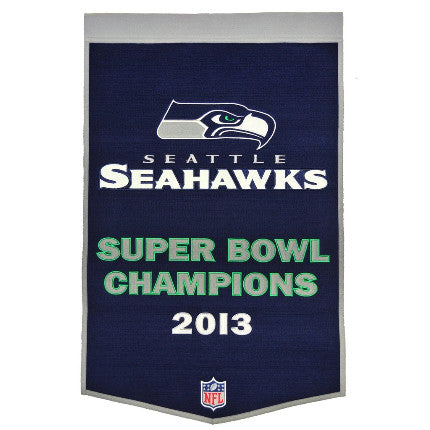 Seahawks 24"x38" Wool Banner Dynasty