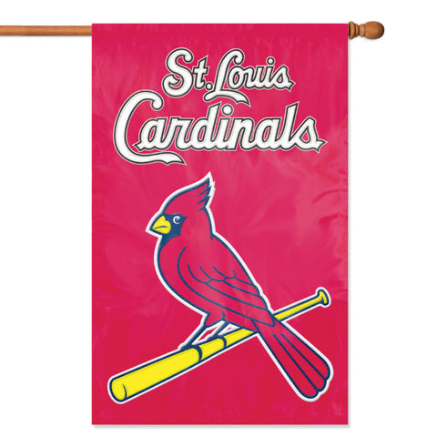 Cardinals Premium Vertical Banner House Flag 2-Sided MLB