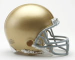 Notre Dame Mini Helmet Throwback Gold