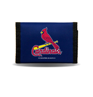 Cardinals Color Nylon Wallet Trifold MLB