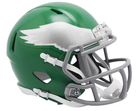 Eagles Mini Helmet Speed On-Field Alternate 2023 Green