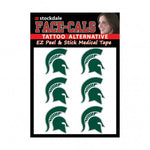 Spartans Face Cals Tattoos 6-Pack