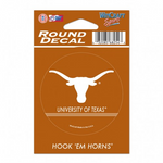 Texas Round Sticker 3"