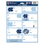 Tarheels Gift Tag Sheet