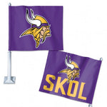 Vikings Car Flag Slogan