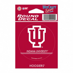 Indiana Round Sticker 3"