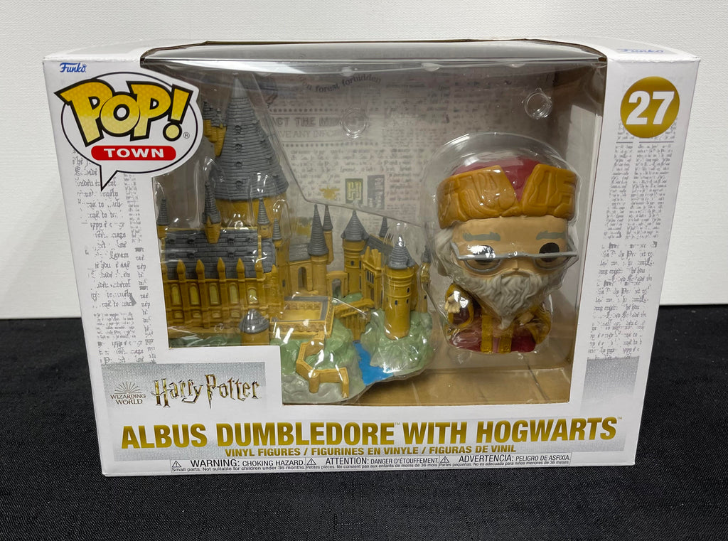 Funko Pop Vinyl Town - Harry Potter - Albus Dumbledore w/ Hogwarts 27