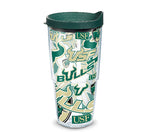 USF 24oz All Over Tervis w/ Lid