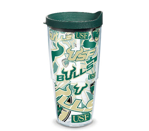 USF 24oz All Over Tervis w/ Lid