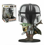 Funko Pop Vinyl Jumbo 10" - Star Wars - The Mandalorian w/ The Child 380