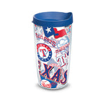 Rangers 16oz All Over Tervis w/ Lid MLB