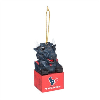 Texans Ornament Mascot Logo