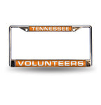 Tennessee Laser Cut License Plate Frame Silver