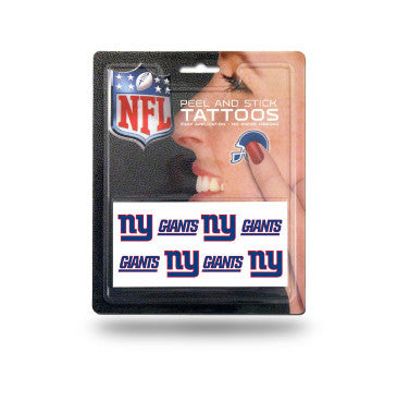 Giants Sticker Tattoos NFL