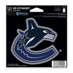 Canucks Die Cut Magnet 4.5 x 5 Logo