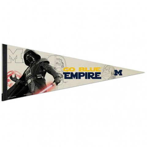 Michigan Triangle Pennant Premium Rollup 12"x30" Star Wars Vader