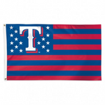 Rangers 3x5 House Flag Deluxe USA MLB