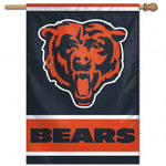 Bears Vertical House Flag 1-Sided 28x40