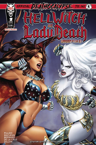 Hellwitch vs. Lady Death: Wargasm Issue #1 January 2023 Cover A Comic Book