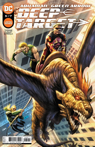 Aquaman/Green Arrow: Deep Target Issue #5 February 2022 Cover A Santucci Comic Book