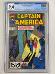 Captain America Issue #371 June 1990 CGC Graded 9.4 Comic Book