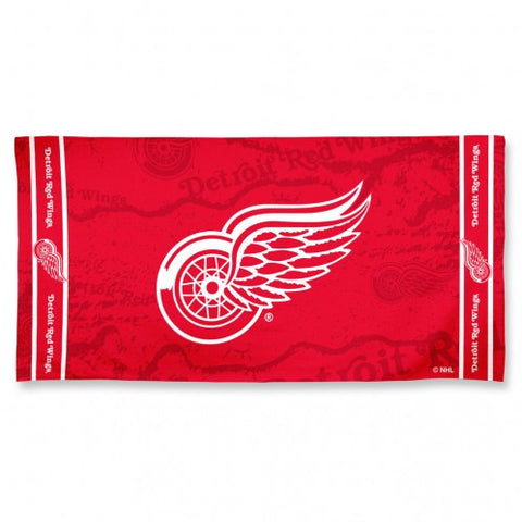 Red Wings Beach Towel 30" x 60" Fiber