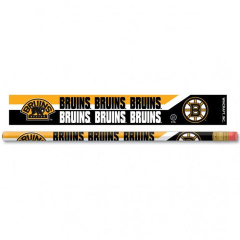Bruins 6-Pack Pencils