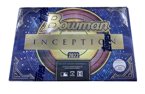 2022 Bowman Inception MLB Hobby Box