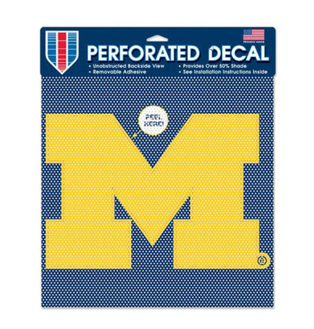 Michigan Perforated Decal 12x12