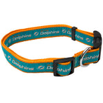 Dolphins Dog Collar Woven Ribbon Large