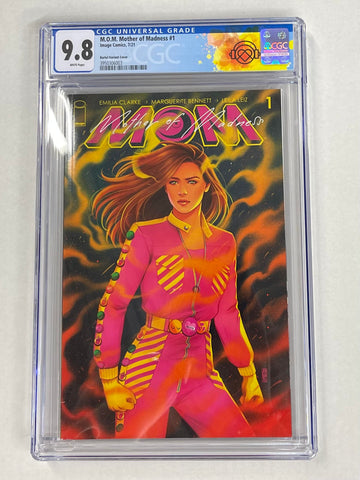M.O.M. Mother of Madness Issue #1 Year 2021 Bartel Variant Special Label CGC Graded 9.8 Comic Book