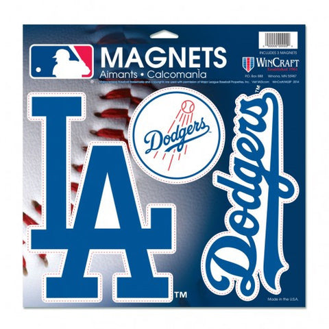 Dodgers 11x11 Magnet Set
