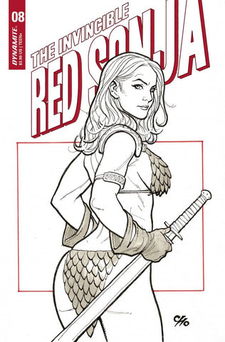 The Invincible Red Sonja Issue #8 March 2022 Cover D Comic Book
