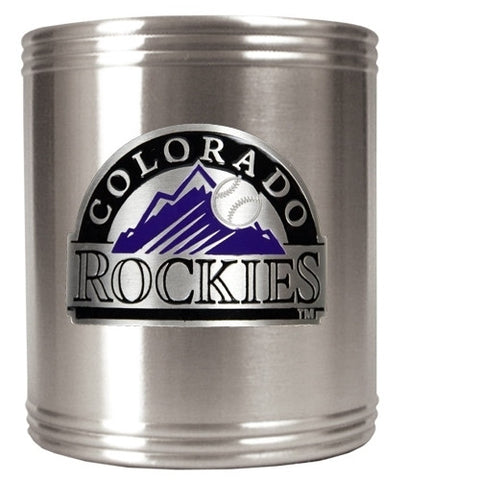 Rockies Logo Metal Coozie