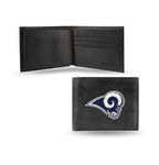 Rams Leather Wallet Embroidered Bifold