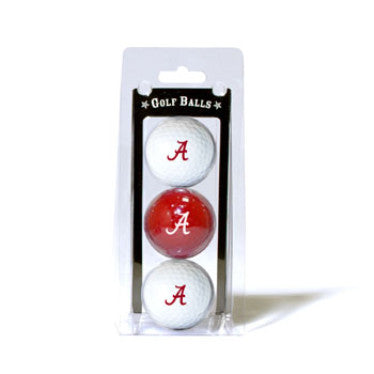 Alabama 3-Pack Golf Ball Clamshell