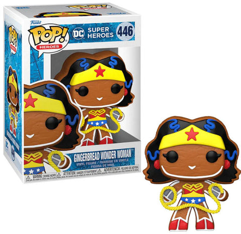 Funko Pop Vinyl Heroes - DC Super Heroes - Gingerbread Wonder Woman 446