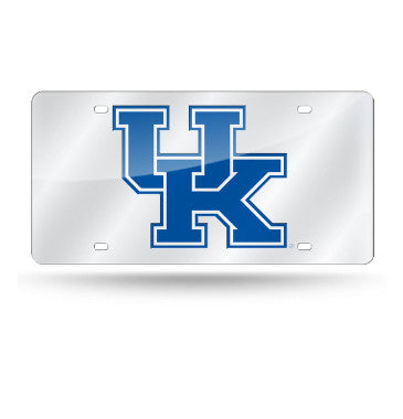 Kentucky Laser Cut License Plate Tag Silver