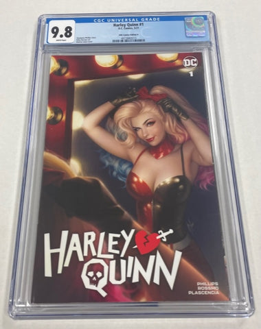 Harley Quinn Annual Issue #1 KRS Edition A May 2021 CGC Graded 9.8  Comic Book